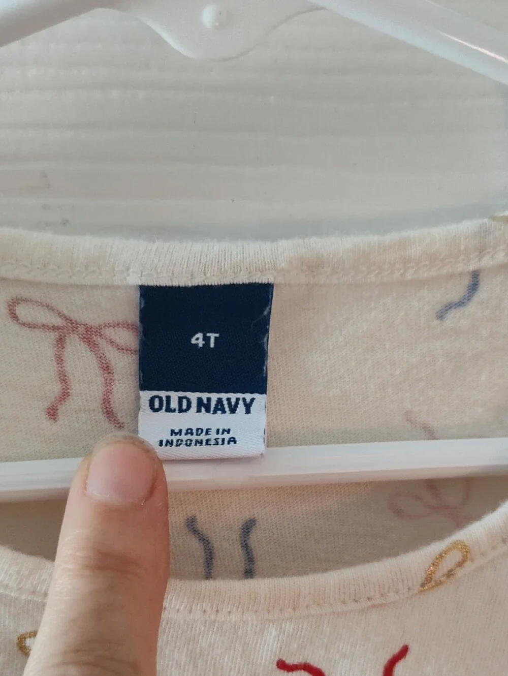 Old Navy cream long